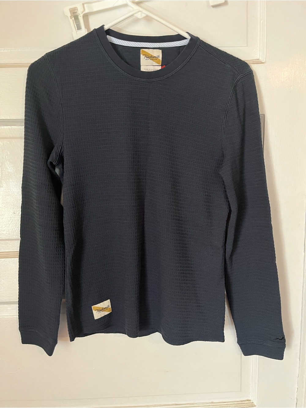 Tracksmith waffle crew women’s small